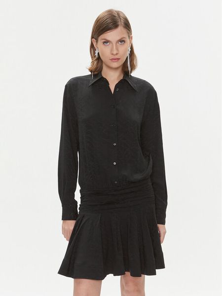 Pinko Sukienka codzienna Arzach 102306 A193 Czarny Flare Fit. Czarne kombinezony Pinko, na co dzień, bez wzorów, z syntetyku, bez kołnierzyka, bez ramiączek, proste. Za 499,99 zł.