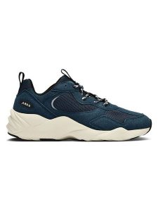 ARKK Copenhagen Sneakersy "Kanetyk" w kolorze granatowym rozmiar: 39. Niebieskie trampki Arkk Copenhagen, bez wzorów, z materiału, bez zapięcia. Za 245,96 zł.