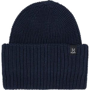 HAGLOFS Czapka Top Out Beanie tarn blue. Żółte czapki Haglöfs, bez wzorów, z elastanu. Za 103,85 zł.