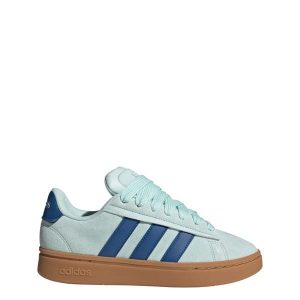 Buty Grand Court Alpha. Brązowe buty trekkingowe ADIDAS, z tkaniny, bez zapięcia. Za 382,95 zł.