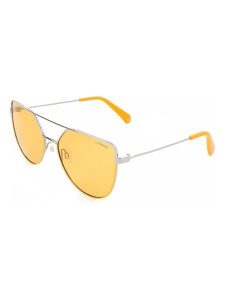 Polaroid Damskie okulary przeciwsłoneczne w kolorze srebrno-pomarańczowym rozmiar: 58. Pomarańczowe okulary przeciwsłoneczne Polaroid. Za 164,95 zł.