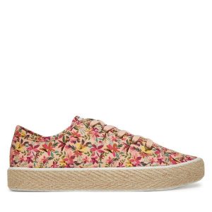 Espadryle Vertigo Alpes. Czerwone espadryle Vertigo Alpes, bez wzorów, bez obcasa. Za 159,99 zł.