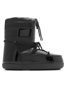 DeeZee Śniegowce NS9019-01 Czarny. Czarne buty zimowe DeeZee, z tworzywa sztucznego, bez obcasa, bez zapięcia. Za 219,99 zł.