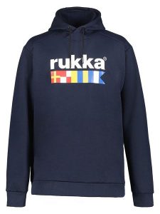 Rukka Bluza funkcyjna "Varola" w kolorze granatowym rozmiar: L. Niebieskie bluzy Rukka, l, bez wzorów, z kapturem. Za 136,13 zł.