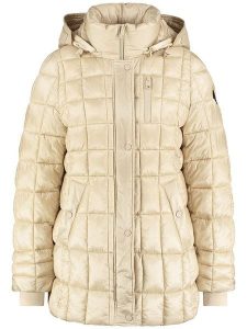 Gerry Weber Kurtka pikowana w kolorze beżowym rozmiar: 36. Brązowe kurtki Gerry Weber, bez wzorów, bez kaptura. Za 329,42 zł.