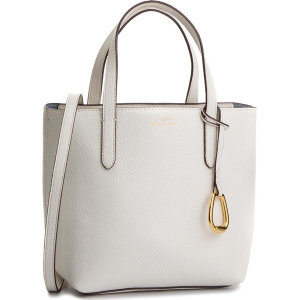 Torebka LAUREN RALPH LAUREN - Mini Tz Tote 431730284007 Vanl/Blmst. Torebki klasyczne marki Lauren Ralph Lauren. Za 649,00 zł.