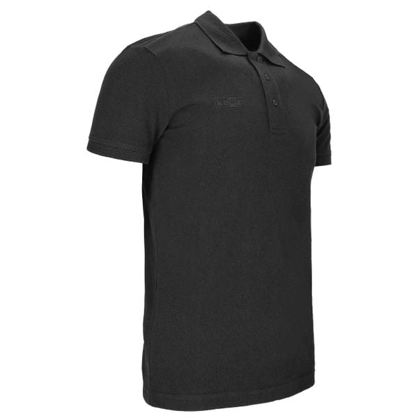 Koszulka Polo KEEZA Velve. Czarne bluzki KEEZA, bez wzorów, sportowe, bez kołnierzyka, bez ramiączek. Za 68,00 zł.