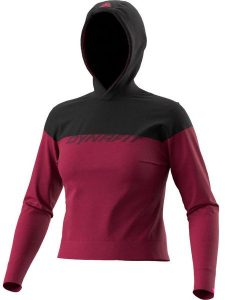 DYNAFIT Bluza funkcyjna "DRIRELEASE" w kolorze fioletowo-czarnym rozmiar: XS. Czarne bluzy Dynafit, xs, bez wzorów, z materiału, z kapturem. Za 149,31 zł.