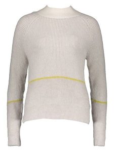 Herrlicher Sweter w kolorze kremowym rozmiar: XL. Brązowe swetry oversize Herrlicher, xl, bez wzorów, z wełny, bez ramiączek. Za 100,99 zł.