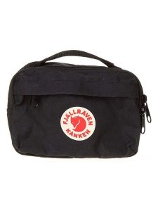 FJÄLLRÄVEN Saszetka "Kanken" w kolorze czarnym - 18 x 12 x 9 cm rozmiar: onesize. Czarne nerki i saszetki Fjällräven, bez wzorów, z materiału. Za 220,12 zł.