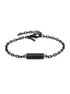 Liebeskind Bransoletka z elementami ozdobnymi rozmiar: onesize. Czarne bransoletki Liebeskind, ze stali. Za 113,99 zł.