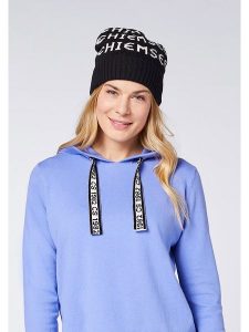 Chiemsee Czapka beanie "Sitka" w kolorze czarnym rozmiar: onesize. Czarne czapki Chiemsee, bez wzorów, ze splotem. Za 65,85 zł.