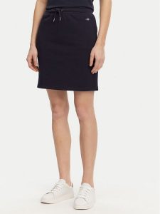 Gant Spódnica dresowa 4200274 Granatowy Regular Fit. Niebieskie spódnice GANT, xs, bez wzorów, z bawełny, mini. Za 229,99 zł.