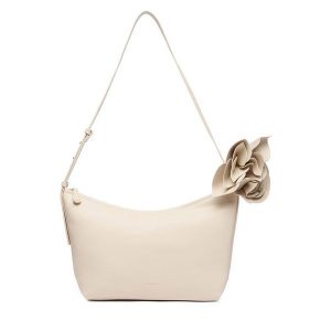 Torebka GINO ROSSI. Białe torebki klasyczne Gino Rossi, bez wzorów, bez dodatków. Za 229,99 zł.