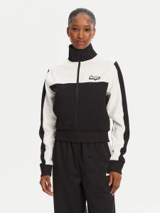 HUGO Bluza Dalaria_B 50537054 Czarny Regular Fit. Czarne bluzy Hugo, s, bez wzorów, z bawełny, bez kaptura. Za 309,99 zł.