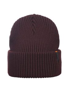 Icepeak Czapka beanie w kolorze fioletowym rozmiar: onesize. Różowe czapki Icepeak, bez wzorów, prążkowane. Za 120,95 zł.