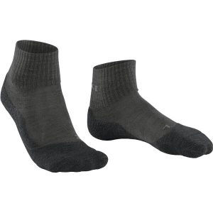 Krótkie skarpety damskie Falke Tk5 Cool. Szare skarpetki Falke, bez wzorów. Za 93,00 zł.
