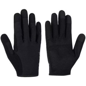 Rękawiczki rowerowe unisex Kilpi FINGERS-U. Czarne rękawiczki Kilpi, bez wzorów, z nylonu. Za 112,21 zł.