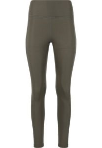 Damskie legginsy Athlecia Elli. Zielone legginsy ENDURANCE, bez wzorów, z elastanu. Za 185,50 zł.