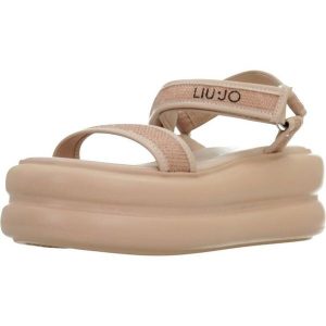 Sandały LIU-JO ARIA 03 Nago. Czerwone buty trekkingowe Liu Jo, ze skóry, bez zapięcia. Za 504,99 zł.