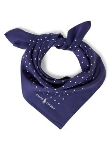 Polo Ralph Lauren Jedwabna apaszka damska Kobiety niebieski|biały, ONE SIZE. Białe apaszki i chusty Polo Ralph Lauren, bez wzorów, z jedwabiu, eleganckie. Za 639,95 zł.