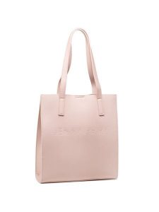 Jenny Fairy Torebka RX0743 Różowy. Czerwone torebki klasyczne Jenny Fairy, bez wzorów, ze skóry, bez dodatków. Za 53,99 zł.