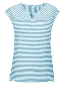 Killtec Top funkcyjny "KOS 125" w kolorze błękitnym rozmiar: 36. Niebieskie topy KILLTEC, bez wzorów, z materiału, bez kołnierzyka, bez ramiączek. Za 66,16 zł.