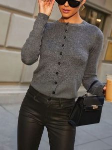 LA Angels Kardigan w kolorze szarym rozmiar: L. Szare kardigany LA Angels. Za 152,99 zł.