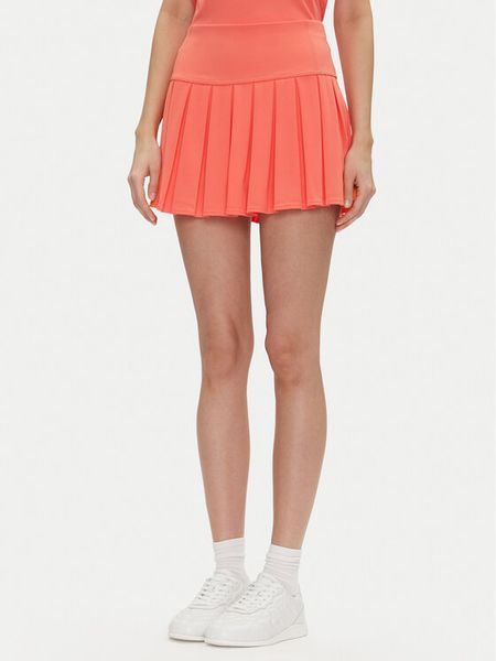 DKNY Sport Spódnica plisowana DP5K1012 Koralowy Regular Fit. Pomarańczowe spódnice DKNY Sport, s, bez wzorów, z syntetyku, sportowe. Za 129,99 zł.