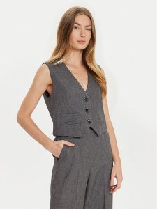 Imperial Kamizelka LC24IEI Szary Regular Fit. Szare kamizelki Imperial, m, bez wzorów, z syntetyku, bez kołnierzyka, bez ramiączek, bez kaptura. Za 229,99 zł.