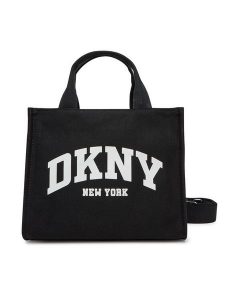 DKNY Torebka Hadlee R41AOR57 Czarny. Czarne torebki klasyczne DKNY, bez wzorów, z materiału, bez dodatków. Za 319,99 zł.