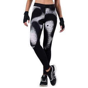 Legginsy damskie Hydrogen Spray Leggings. Czarne legginsy HYDROGEN, bez wzorów. Za 359,00 zł.