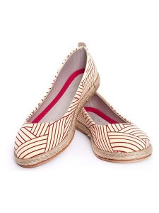 Goby Espadryle w kolorze kremowo-różowym rozmiar: 39. Brązowe espadryle Goby, bez wzorów, bez obcasa. Za 223,99 zł.