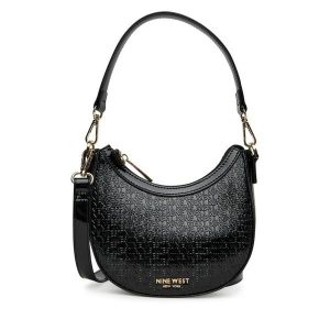 Torebka Nine West. Czarne torebki klasyczne Nine West, bez wzorów, bez dodatków. Za 169,99 zł.
