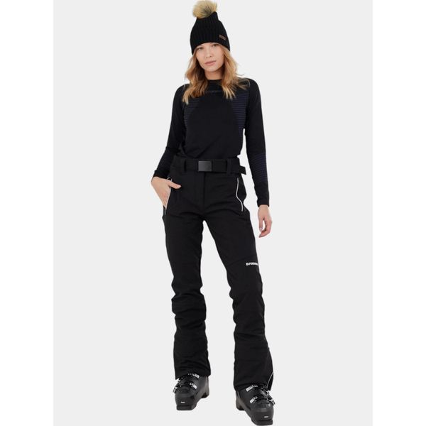 Spodnie Narciarskie Damskie Fundango Galena. Czarne spodnie sportowe FUNDANGO, na zimę, s, bez wzorów, z dresówki, narciarskie. Za 399,90 zł.