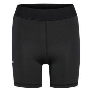 Krótkie legginsy damskie Hummel Bl Performance. Czarne legginsy Hummel, bez wzorów, z materiału, krótkie. Za 185,50 zł.