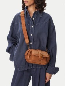 MEXX Torebka CEO-Mexx-M-001-10 Brązowy jasny. Brązowe torebki klasyczne Mexx, bez wzorów, ze skóry, bez dodatków. Za 199,99 zł.