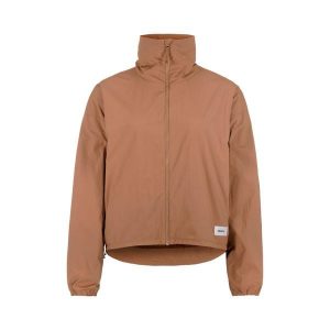 Damska kurtka wodoodporna Craft Subz Light. Brązowe kurtki Craft, bez wzorów, bez kaptura. Za 586,50 zł.