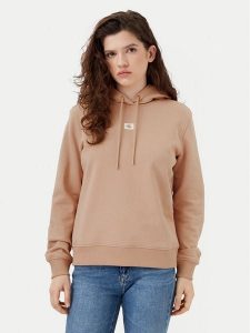 Calvin Klein Jeans Bluza J20J225085 Beżowy Regular Fit. Brązowe bluzy Calvin Klein Jeans, s, bez wzorów, z bawełny, bez kaptura. Za 229,99 zł.
