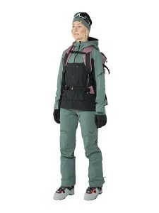 DYNAFIT Spodnie narciarskie "Radical" w kolorze zielonym rozmiar: S. Zielone spodnie sportowe Dynafit, s, bez wzorów, z materiału, narciarskie. Za 485,44 zł.