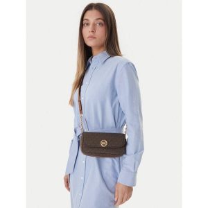 Torebka MICHAEL Michael Kors. Brązowe torebki klasyczne MICHAEL Michael Kors, bez wzorów, bez dodatków. Za 665,99 zł.