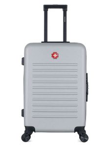 SWISS KOPPER Walizka "Wil" w kolorze szarym - 41 x 65 x 26 cm rozmiar: onesize. Szare walizki SWISS KOPPER, bez wzorów, z materiału. Za 173,99 zł.