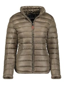 Geographical Norway Kurtka pikowana "Annecy" w kolorze oliwkowym rozmiar: L. Brązowe kurtki Geographical Norway, l, bez wzorów, bez kaptura. Za 122,96 zł.
