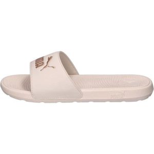 Klapki Puma Cool Cat 2.0 Wns Puma Black-Rose Gold, Kobiety. Czerwone klapki Puma, bez wzorów, z gumy, bez obcasa. Za 169,00 zł.