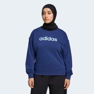 Bluza fitness damska ADIDAS. Niebieskie bluzy ADIDAS, m, bez wzorów, z materiału, bez kaptura. Za 179,99 zł.