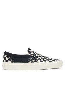 Vans Tenisówki Classic Slip-On VN000D6Y7051 Czarny. Czarne trampki Vans, bez wzorów, z materiału, bez zapięcia. Za 339,99 zł.