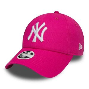 Czapka New Era League Essential 9Forty New York Yankees. Czerwone czapki New Era, bez wzorów. Za 90,00 zł.