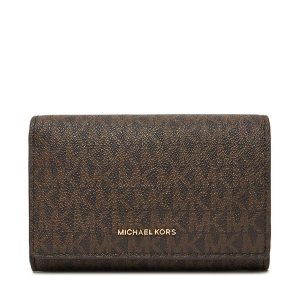 Portfel MICHAEL Michael Kors. Brązowe portfele MICHAEL Michael Kors, bez wzorów. Za 474,99 zł.