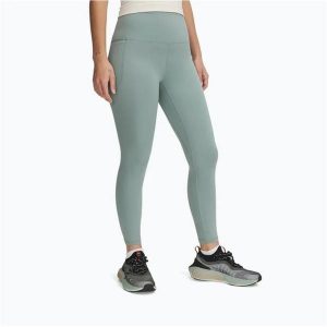Legginsy treningowe damskie UA Meridian Ankle Leg 1382525-348 M. Zielone legginsy Under Armour, bez wzorów. Za 182,99 zł.