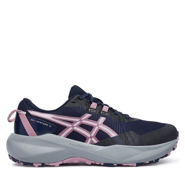 Buty do biegania Asics. Niebieskie buty sportowe ASICS, bez wzorów, bez zapięcia, do biegania. Za 329,99 zł.